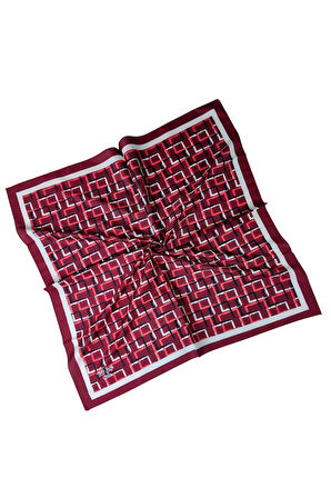 Vav İpek Kadın Micro Twill Sport Desenli Eşarp