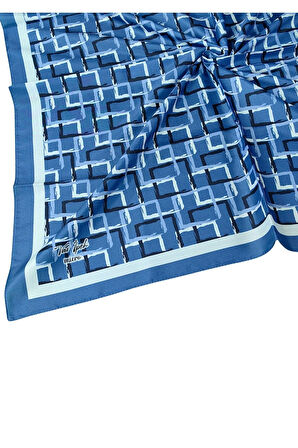 Vav İpek Kadın Micro Twill Sport Desenli Eşarp