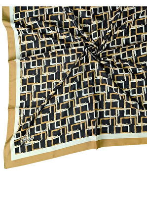 Vav İpek Kadın Micro Twill Sport Desenli Eşarp