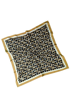 Vav İpek Kadın Micro Twill Sport Desenli Eşarp