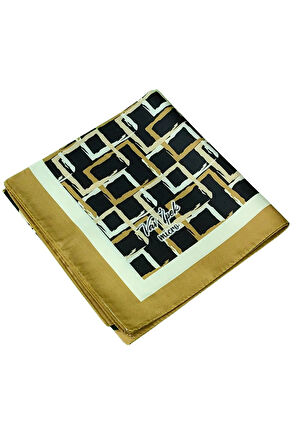 Vav İpek Kadın Micro Twill Sport Desenli Eşarp