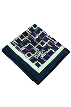 Vav İpek Kadın Micro Twill Sport Desenli Eşarp