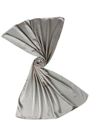 Enba Jan Jan Düz Renk Abiye Şal 75x190 cm