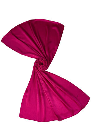 Enba Jan Jan Düz Renk Abiye Şal 75x190 cm