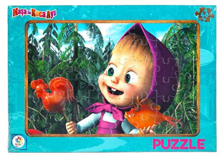 Laço Kids Yaşam 48 Parça Çocuk Puzzle