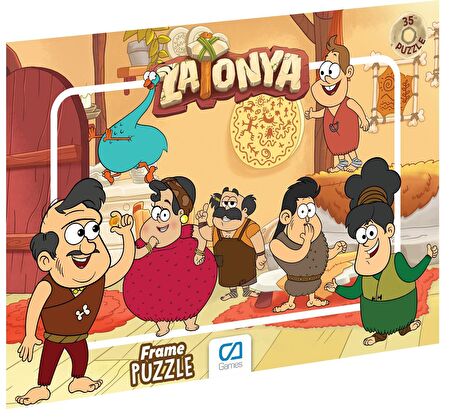 CA Games Yaşam 35 Parça Çocuk Puzzle