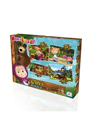 Laço Fantastik 24+36+48+60 Parça Çocuk Puzzle