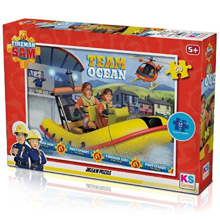 KS Games Yaşam 50 Parça Çocuk Puzzle