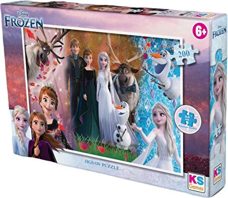 KS Games Fantastik 200 Parça Çocuk Puzzle