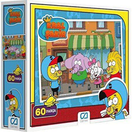 CA Games Fantastik 60 Parça Çocuk Puzzle