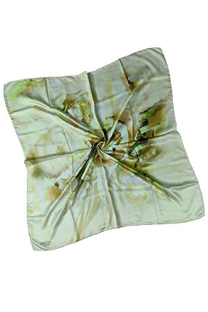 Emilya Rayon Çiçek Desenli Eşarp 90x90 cm
