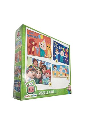 Laço Kids Yaşam 6+12+16+25 Parça Çocuk Puzzle