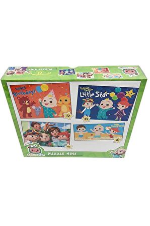 Laço Kids Yaşam 6+12+16+25 Parça Çocuk Puzzle