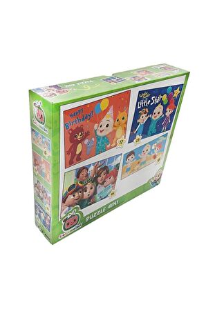 Laço Kids Yaşam 6+12+16+25 Parça Çocuk Puzzle