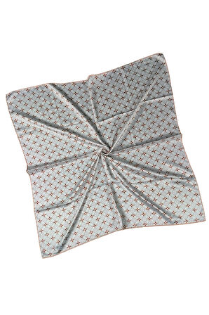 Emilya Rayon Desenli Eşarp 90x90 cm