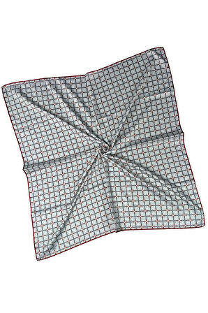 Emilya Rayon Desenli Eşarp 90x90 cm