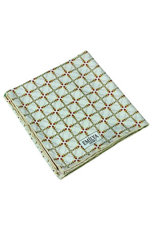 Emilya Rayon Desenli Eşarp 90x90 cm