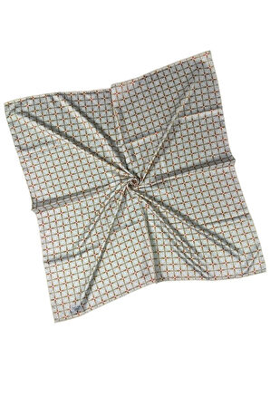 Emilya Rayon Desenli Eşarp 90x90 cm