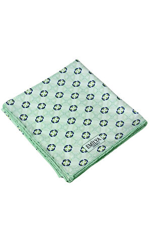 Emilya Rayon Desenli Eşarp 90x90 cm