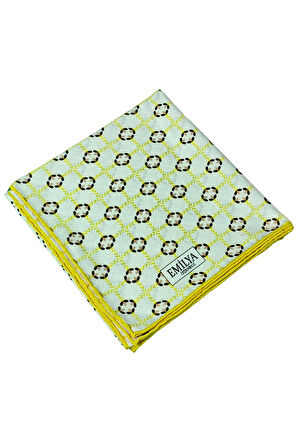 Emilya Rayon Desenli Eşarp 90x90 cm