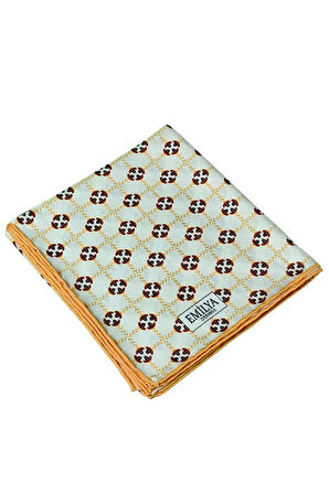 Emilya Rayon Desenli Eşarp 90x90 cm