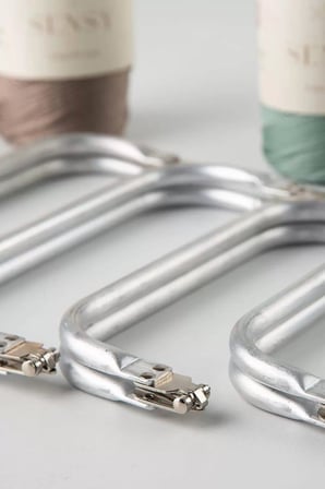 Gizli Metal Çanta Bursu – 22 cm - Metal Çanta Aparatı Çanta Aksesuarı