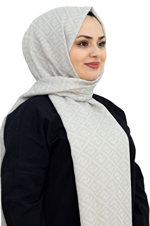 F Desen Coton Şal EŞ5151-8