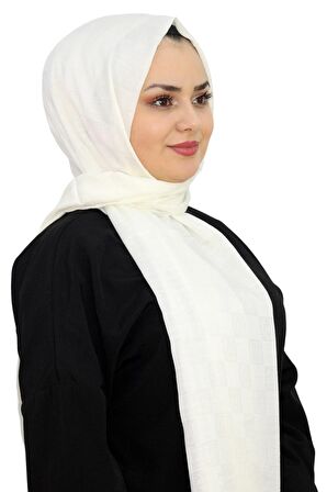 MİNELLİ JAKARLI MONOGRAM  ŞAL EŞ5275-22