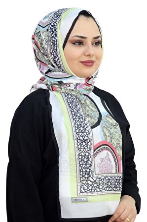 MİNELLİ DESENLİ SOFT ŞAL  EŞ5337-1