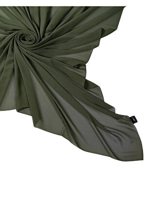 Enba Büyük Boy Şifon Düz Renk Eşarp – 140x140 cm