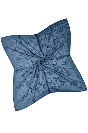 Mısırlı Eşarpları Çiçek Desenli Devore Eşarp