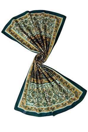 Mısırlı Eşarp Etnik Desenli Pamuklu Şal 75x190 cm