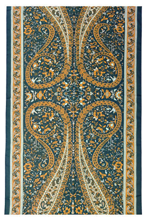 Mısırlı Eşarp Etnik Desenli Pamuklu Şal 75x190 cm