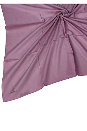 Valino Organik Pamuk Düz Renk Eşarp 100x100 cm - Doğal ve Nefes Alabilen Kumaş