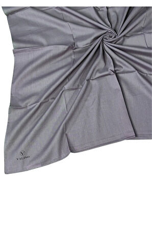 Valino Organik Pamuk Düz Renk Eşarp 100x100 cm - Doğal ve Nefes Alabilen Kumaş