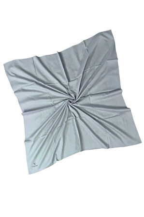 Valino Organik Pamuk Düz Renk Eşarp 100x100 cm - Doğal ve Nefes Alabilen Kumaş
