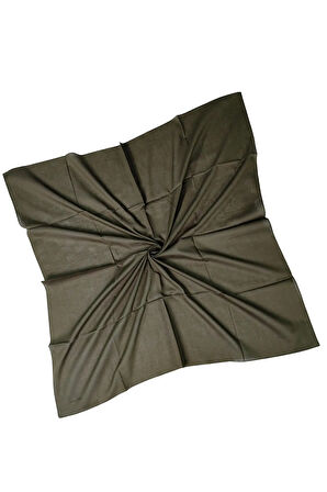 Valino Organik Pamuk Düz Renk Eşarp 100x100 cm - Doğal ve Nefes Alabilen Kumaş