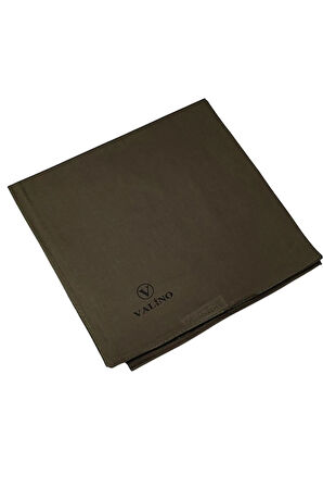 Valino Organik Pamuk Düz Renk Eşarp 100x100 cm - Doğal ve Nefes Alabilen Kumaş