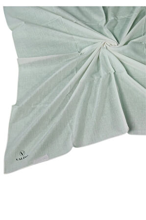 Valino Organik Pamuk Düz Renk Eşarp 100x100 cm - Doğal ve Nefes Alabilen Kumaş