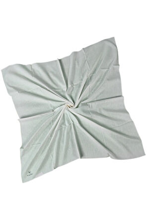 Valino Organik Pamuk Düz Renk Eşarp 100x100 cm - Doğal ve Nefes Alabilen Kumaş