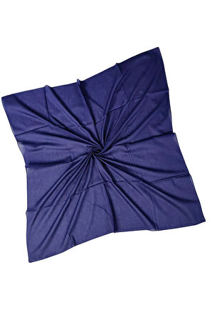 Valino Organik Pamuk Düz Renk Eşarp 100x100 cm - Doğal ve Nefes Alabilen Kumaş