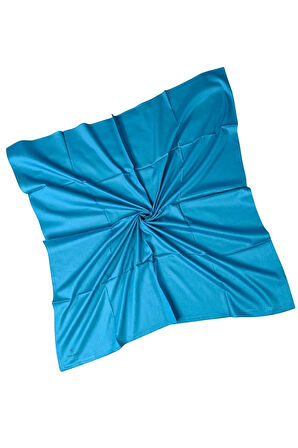 Valino Organik Pamuk Düz Renk Eşarp 100x100 cm - Doğal ve Nefes Alabilen Kumaş