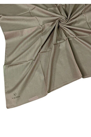 Valino Organik Pamuk Düz Renk Eşarp 100x100 cm - Doğal ve Nefes Alabilen Kumaş