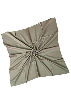 Valino Organik Pamuk Düz Renk Eşarp 100x100 cm - Doğal ve Nefes Alabilen Kumaş