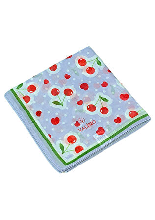 Valino Soft Pamuk Çocuk Desenli Eşarp 70x70 cm