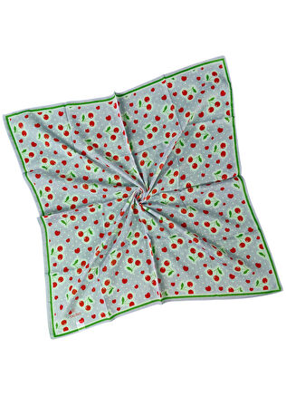 Valino Soft Pamuk Çocuk Desenli Eşarp 70x70 cm