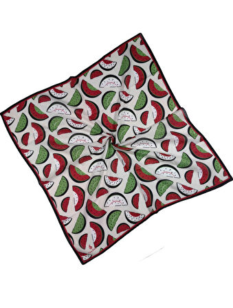 Valino Soft Pamuk Çocuk Desenli Eşarp 70x70 cm