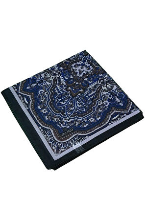 Mısırlı Eşarpları Büyük Boy Etnik Desenli Eşarp 120x120 cm