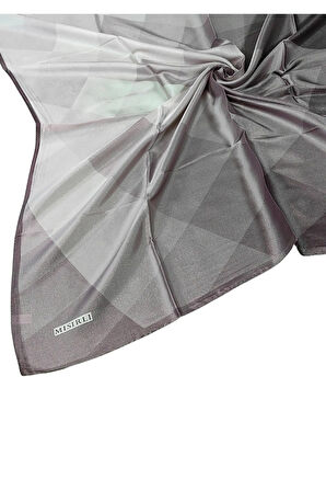 Mısırlı Eşarpları Emprime Sport Kristal Ekose Desenli Eşarp