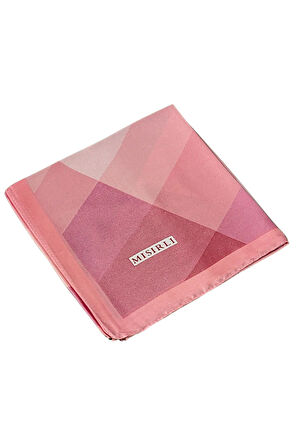 Mısırlı Eşarpları Emprime Sport Kristal Ekose Desenli Eşarp